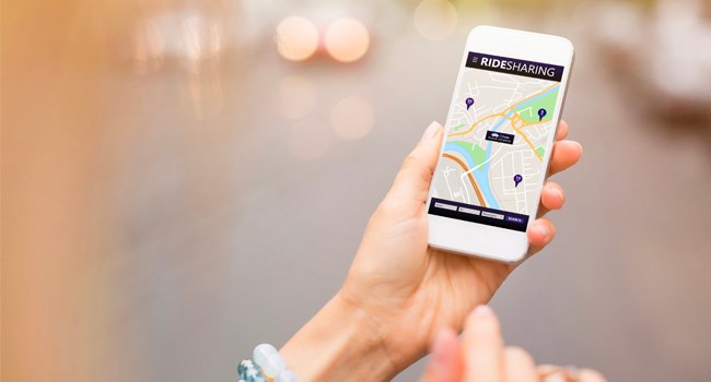 Uber ride sharing options