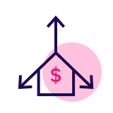 Split loan icon