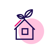 Solar home loan icon