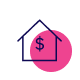 Home loan repayment icon