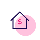 Home loan repayment icon