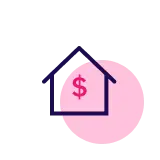 Home loan repayment icon