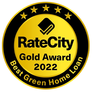 Rate City Gold Award 2022 Best Green Home Loan