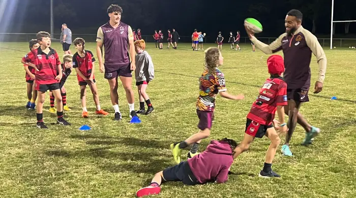 We visited Wests Junior Rugby League Club