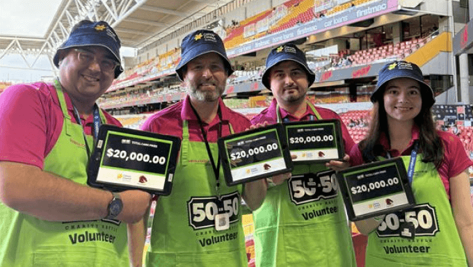 50/50 Charity Raffle